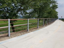 금강 하류지구 하천시설 유지보수공사 - 난간