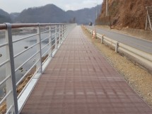 금강 부강 금호로(하류)자전거길 정비공사