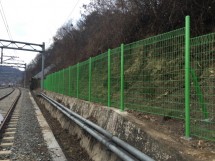 경부선 매포역 방호울타리 설치 공사