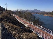 금강 자전거길 정비 공사 (나포제)