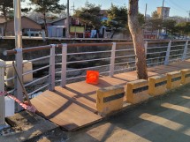 전의면 동교리 데크산책로 조성공사