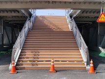 금강보행교 건설공사 - 데크 설치공사(1)