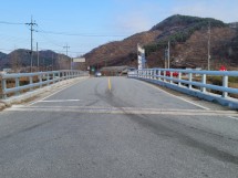 의량교 차량방호울타리 설치공사